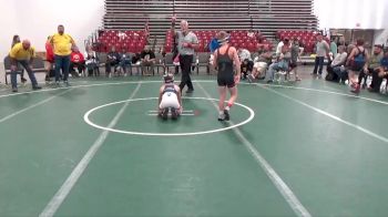 75 lbs Placement Matches (8 Team) - Cash Bratt, Dynasty Death Row (NJ) vs Carter Lirgg, Junior Terps Xpress (MY)