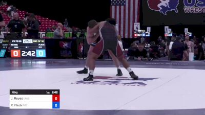 70 kg Rnd Of 32 - Joshua Reyes, Oregon vs Ryan Fleck, Fitz Wrestling Academy