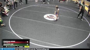 45 lbs Round 3 (6 Team) - Chapman Henke, Team Bear vs Grayson Link, Summerville Takedown Club