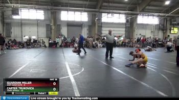 105 lbs Round 2 (8 Team) - Guardian Miller, East Coast Elite vs Carter Trukovich, Terps Xpress