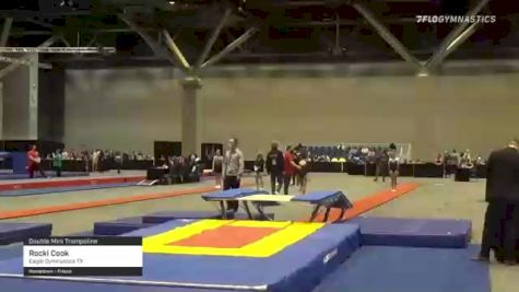 Rocki Cook - Double Mini Trampoline, Eagle Gymnastics TX - 2021 USA Gymnastics Championships