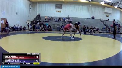 195 lbs 3rd Place Match - Eric Casad, Red Cobra Wrestling Academy vs Jaylen Young, Perry Meridian Wrestling Club