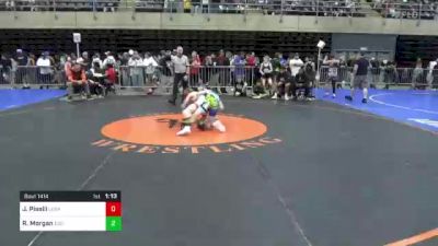 85 lbs Semifinal - Jordan Piselli, Logan Station, PA vs Ryan Morgan, Egg Harbor Township, NJ