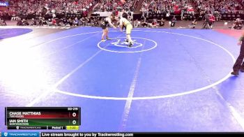 D2-215 lbs 1st Place Match - Ian Smith, Northwestern vs Chase Matthias, Two Rivers