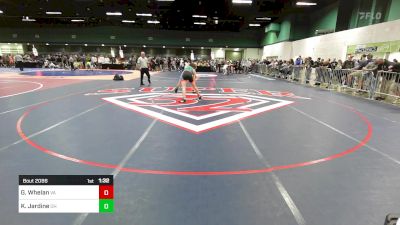 132 lbs Round Of 128 - Geoffrey Whelan, VA vs Kyle Jardine, OH