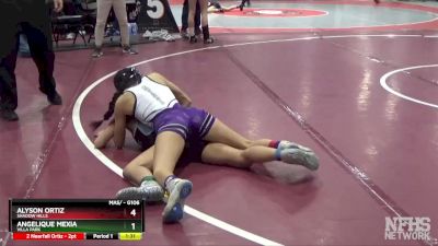 Champ. Round 1 - Alyson Ortiz, Shadow Hills vs Angelique Mexia, Villa Park