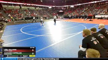 D1-152 lbs Champ. Round 1 - Joel Sullivan, Wilmot Union vs Damiano Cappellini, Madison West