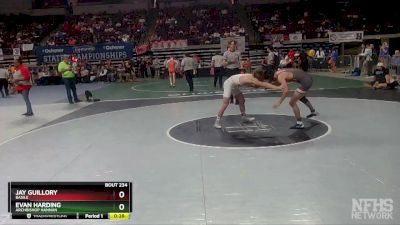 D 3 126 lbs 3rd Place Match - Evan Harding, Archbishop Hannan vs Jay Guillory, Basile