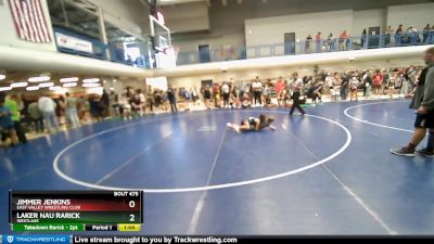 73-78 lbs Round 3 - Jimmer Jenkins, East Valley Wrestling Club vs Laker Nau Rarick, Westlake