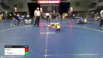 50 lbs Round Of 16 - Casen Taff, Nazareth vs Jordan Thomas, Washington