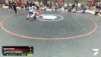 145 lbs Cons. Round 2 - Micah Frank, WA vs Moses Elias Chesneau, WA