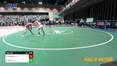 100 lbs Semifinal - Julian (Gullien) Holguin, AWA vs Carter Sosa, LAWC