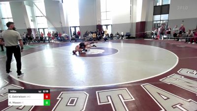 141 lbs Round Of 32 - Clayton Gabrielson, Maryland vs Hunter Mason, Virginia Tech