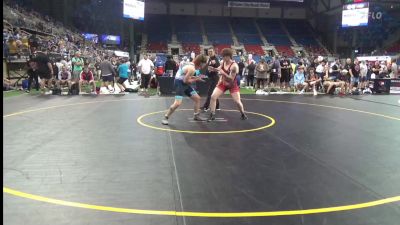 182 lbs Cons 32 #2 - Stetson Davis, Wyoming vs Henry Baronowski, Pennsylvania