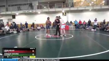 250 lbs Semis & 1st Wrestleback (8 Team) - John Kelso, Iowa vs Enrique Segura, California