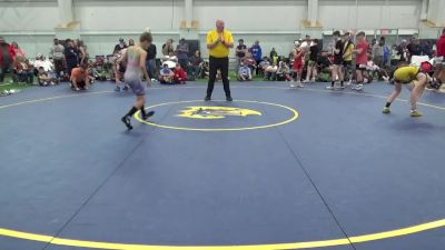 90 lbs Round 2 - Brock Humphrey, Patriots WC WV vs Zander Lombardo, Ragin Raisins