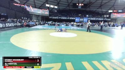 1B/2B 144 Cons. Round 2 - Eli Wentzel, Adna vs Storey Woodbury, Goldendale