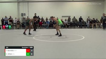 120 lbs Round 1 (6 Team) - Thomas Verrette, Black Mambas vs Cooper Hilton, Minion Legends