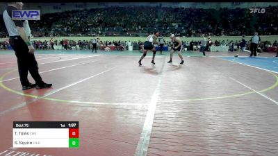 200 lbs Round Of 64 - Tayden Toles, Carver Middle School vs Stryker Squire, Enid Junior High