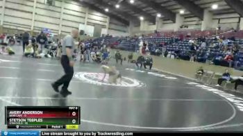54 lbs Semis & Wb (16 Team) - Stetson Teeples, Utah Gold vs Avery Anderson, Bear Cave