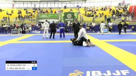 WILLAMES CAVALCANTI DA SILVA vs EDUARDO PAULINO DO CARMO 2024 Brasileiro Jiu-Jitsu IBJJF