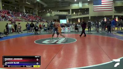 170 lbs Cons. Round 2 - Maddoc Johnson, TX vs Jackson Blair, NM