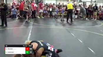 82 lbs Quarterfinals (8 Team) - Ethan Halstead, Steel Valley vs Kaiden Skodak, Backyard Brawlers