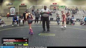 91 lbs Round 4 (6 Team) - Colton Schultz, American Gladiators-Venom vs Jacinto Lopez, Untouchables-Olympia