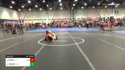 285 lbs Rd Of 64 - Zach Elam, Missouri vs Jarrod Snyder, Cal State Bakersfield