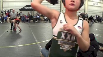 101 lbs Round 2 (4 Team) - Brayden Staggs, Dundee Hammers vs Lincoln Silvers, Ares