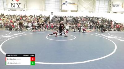 65 lbs Cons. Round 3 - Nicholas Gerst Jr., Whitney Point Youth Wrestling Club vs Dominick Moulton, Grain House Grapplers Wrestling Club