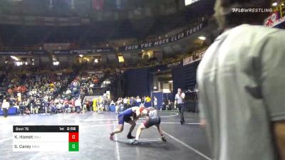 174 lbs Prelims - Kyle Homet, Gardner Webb vs Spencer Carey, Navy