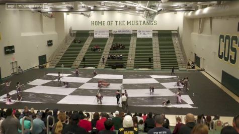 Downey HS "Downey CA" at 2023 WGI Guard Manhattan Beach Regional