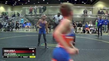 85 lbs Round 3 (6 Team) - Dylan Russo, Michigan Grappler RTC vs Noah Goelz, Indiana Outlaws