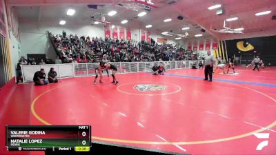 130 lbs 3rd Place Match - Natalie Lopez, Perris vs Valerie Godina, Westminster