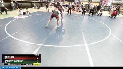 145 lbs Cons. Round 1 - Zachary Davidson, MN vs Odin Nico, WI