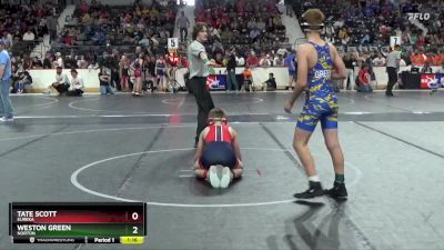 115 lbs Champ. Round 1 - Tate Scott, Eureka vs Weston Green, Norton