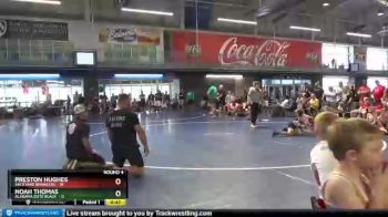 70 lbs Round 4 (10 Team) - Noah Thomas, Alabama Elite Black&nbsp; vs Preston Hughes, Backyard Brawlers