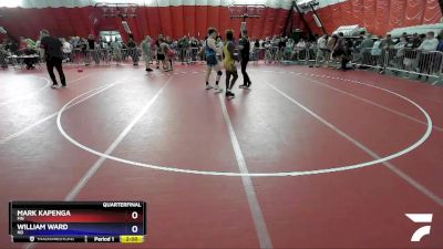 182 lbs Quarterfinal - Mark Kapenga, MN vs William Ward, ND