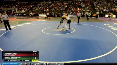 Cons. Round 2 - Rhett Mcfadden, Sandhills/Thedford vs Adam Oltmer, Aquinas Catholic