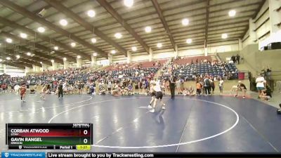 126 lbs Semifinal - Gavin Rangel, Oregon vs Corban Atwood, Utah