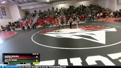 125 lbs Quarterfinal - Alexis Segura, Regis Jesuit vs Bettie Rains, Legacy