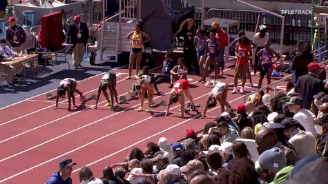 Women's 100m, Prelims 2
