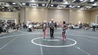 72 lbs Round Of 16 - Athena Joaquin, NexGen RTC vs Giuliana Smith, JFLO Trained