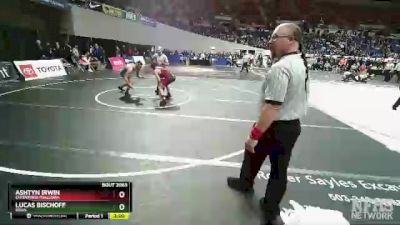 2A/1A-160 Quarterfinal - Lucas Bischoff, Regis vs Ashtyn Irwin, Enterprise/Wallowa