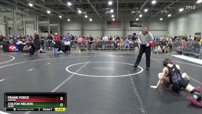 95 lbs Cons. Round 2 - Colton Nelson, Derby vs Frank Force, Abilene