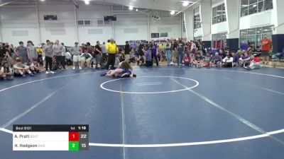 139 lbs Pools - Amrin Pratt, SouthTown Savages vs Holden Hodgson, Ohio Guts & Glory