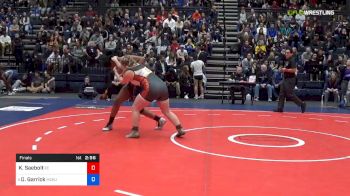 191 lbs Final - Kaylee Saebolt, Emmanuel College vs Destane Garrick, McKendree University