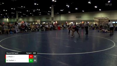 155 lbs Round 5 (6 Team) - Alicia Tucker, Charlie`s Angels-IL Blk vs Josie Houk, Wyoming