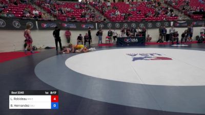 70 kg Rnd Of 64 - Landon Robideau, MN Elite Wrestling Club vs Benjamin Hernandez, California